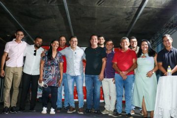 Dannilo Godoy e prefeito Welliton anunciam calçamento no povoado Poço do Boi