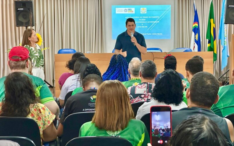 Pastor Júnior Tércio fortalece atuação da Apae com emenda para novas oficinas de inclusão
