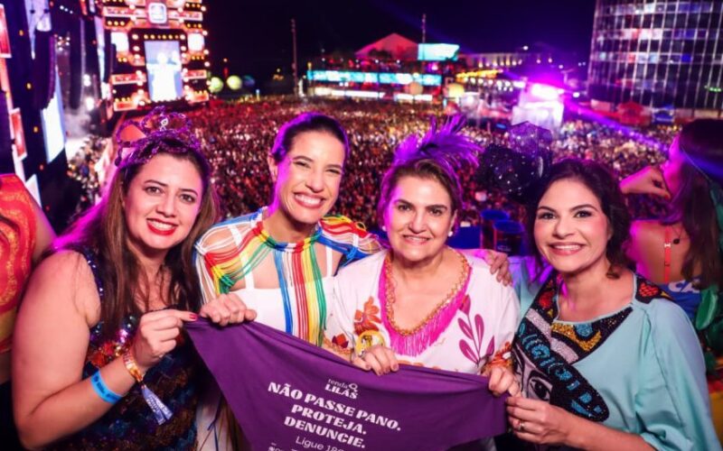 Raquel Lyra acompanha abertura do Carnaval no Recife e em Olinda
