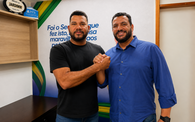 Robson Ouro Preto e Abimael Santos anunciam aliança política e formam dobradinha para eleições de 2026