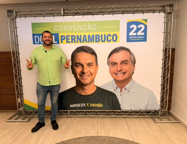 Robson Ouro Preto é oficializado pelo PL como candidato a deputado estadual em Pernambuco